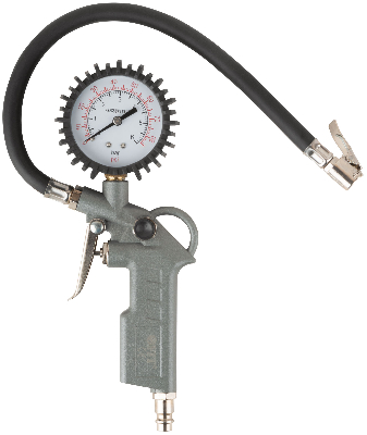 Пистолет с манометром, быстросъемное соединение