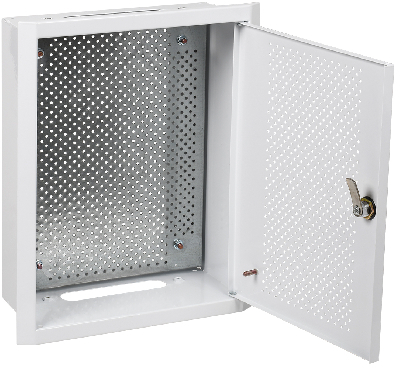 TITAN 3 Корпус металлический ЩРв Мultimedia (395х310х120) IP31 белый