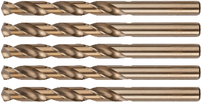 Сверло по металлу Cutop Profi с кобальтом 5%, 10 x 133 мм (5 шт)