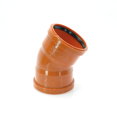 Отвод наружной канализации 110х30 град. двухрастр бный