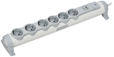 COMFORT Удлинитель У06К 6 мест 2P+PE 3м 3х1,5мм2 16А USB A+C 20Вт белый