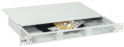 Кросс 1U укомплектованный LC (duplex) 12шт (OS2)