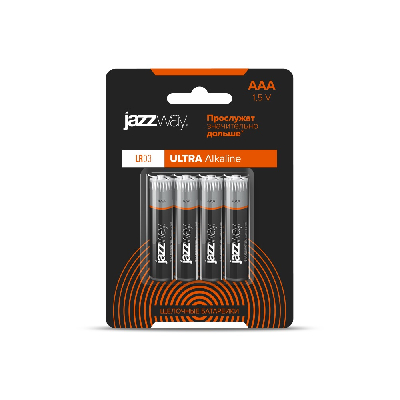 Элемент питания LR03 (AAA) алкалиновая уп. 4 шт. Ultra PLUS BL-4