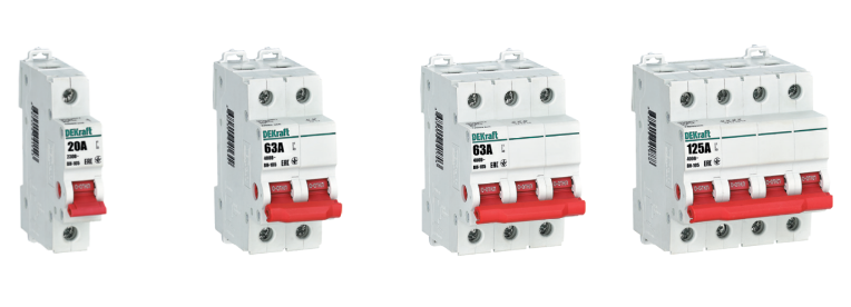 Новинка модульного оборудования DEKraft – выключатели-разъединители серии ВН-105