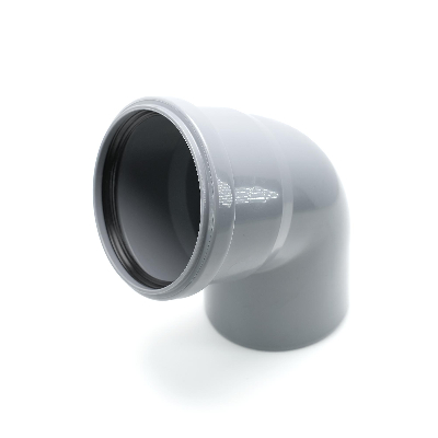 Отвод канализационный 90х67 град.