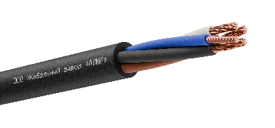 Кабель силовой КГТП-ХЛ 3х10+1х6(N)-220/380-2бар