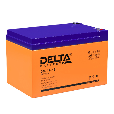 Аккумулятор GEL 12В 15Ач