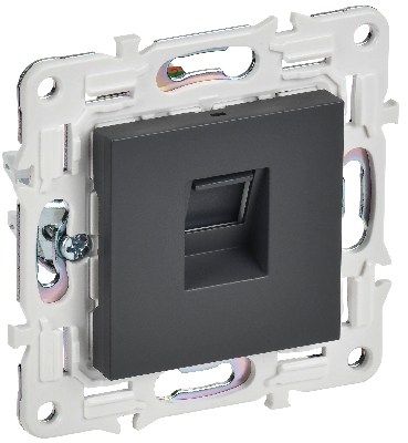 SKANDY Розетка компьютерная RJ45 кат.5E SK-K01T титан IEK