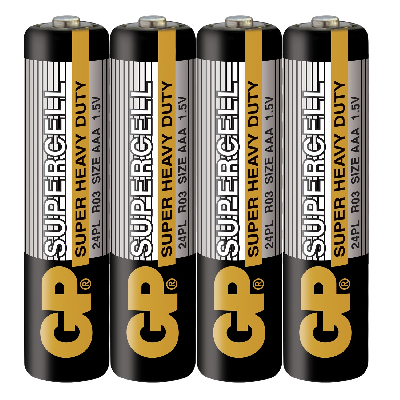 Батарейка солевая Super & Greencell & PowerPlus -4 шт. в пленке