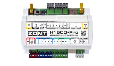 Контроллер ZONT H1500+ Pro универсальный GSM / Wi-Fi / Etherrnet