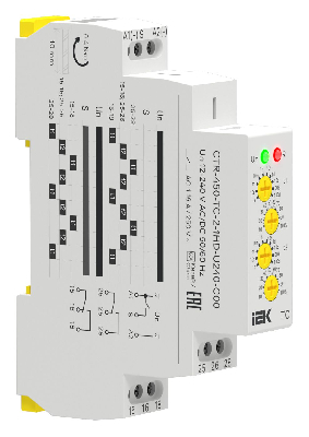 Реле циклическое TC реверсивное 2 контакта 12-240В AC/DC AC IEK