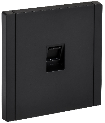 FORTE&PIANO Розетка компьютерная RJ45 кат.5E FP132 черный IEK