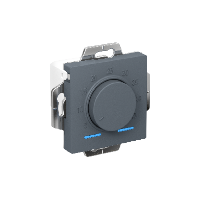 ATLASDESIGN ТЕРМОСТАТ электрон. теплого пола с датчиком, 10A, механизм, ГРИФЕЛЬ