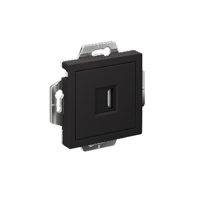 ATLASDESIGN РОЗЕТКА HDMI, механизм, КАРБОН