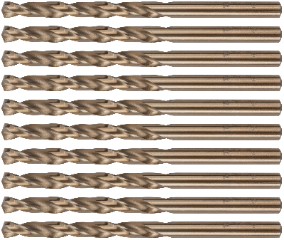 Сверло по металлу Cutop Profi с кобальтом 5%, 5.5 x 93 мм (10шт)