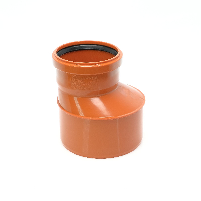 Переход эксцентрический 160х110 для наружной канализации