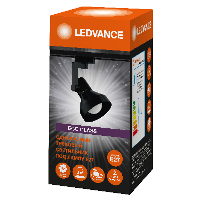 Светильник трековый LEDVANCE ECO TRACKSP 1PH E27 BKCONE 40X1 RU LEDV