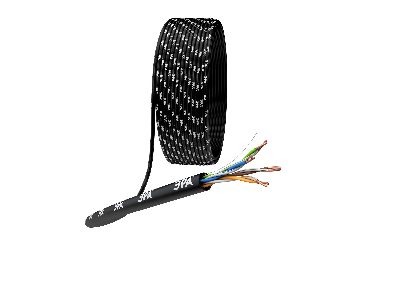 Кабель витая пара U/UTP 4x2x24AWG Cat5e CU PE наруж. 305м ЭРА SIMPLE UL-4-PE
