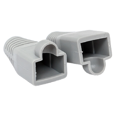 Колпачок изолирующий TERACOM для коннекторов RJ-45 PVC серый (упак.10шт)