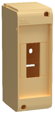 UNION Mini Корпус пластиковый КМПн-2 IP20 без двери сосна