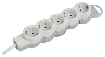 STANDARD Удлинитель У05 5 мест 2P+PE 1,5м 3х1,5мм2 16А белый