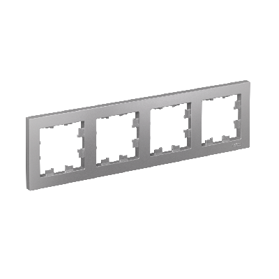 Рамка четырехпостовая ATLASDESIGN универсальная алюминий