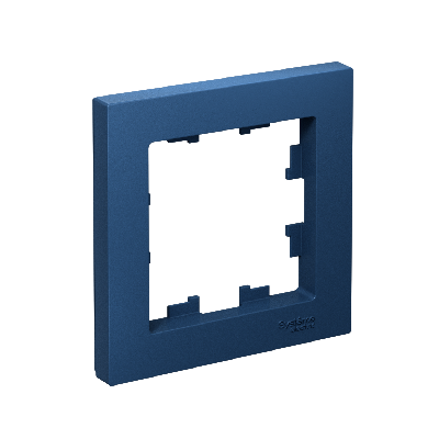 ATLASDESIGN рамка однопостовая, АКВАМАРИН