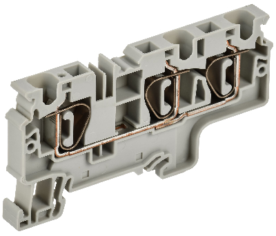 ARMAFIX Клемма пружинная CX6-3 6мм2 трехконтактная серая IEK