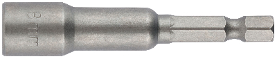 Адаптер с торцевой головкой 8х65 мм